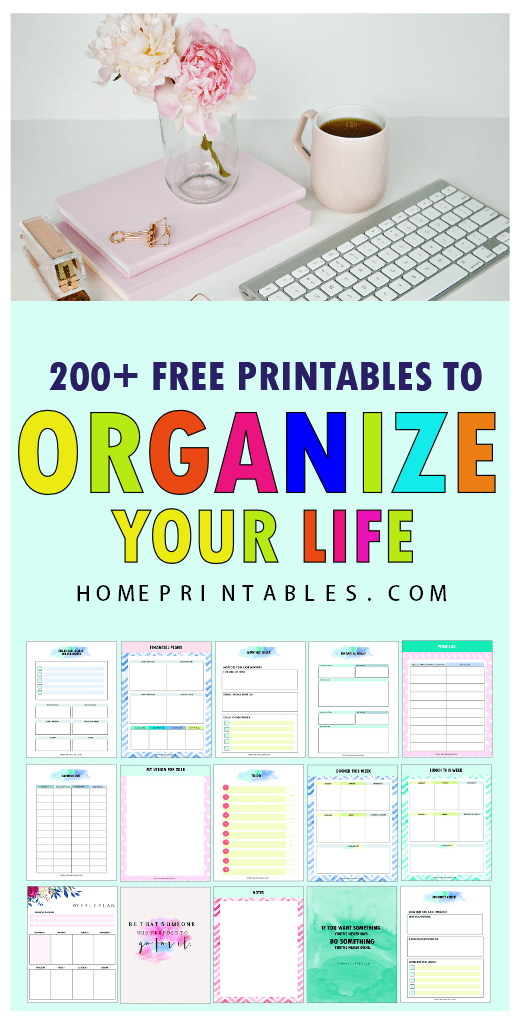 Free Printable Planner 2018: 40+ Brilliant Planners and Calendars!