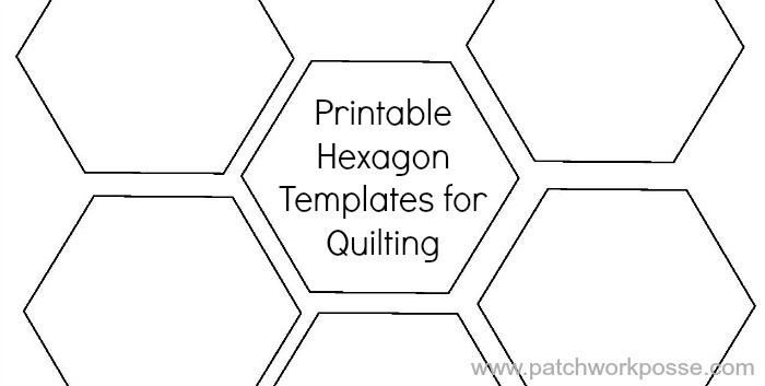 4 Inch Hexagon Template Printable Shop Fresh