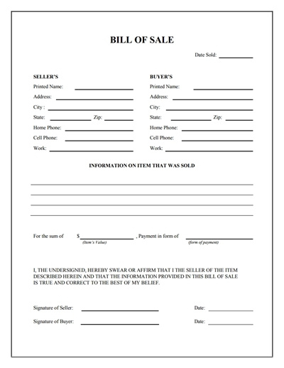 bill of sale form free download   Demire.agdiffusion.com