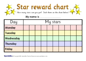 child s reward chart   Demire.agdiffusion.com