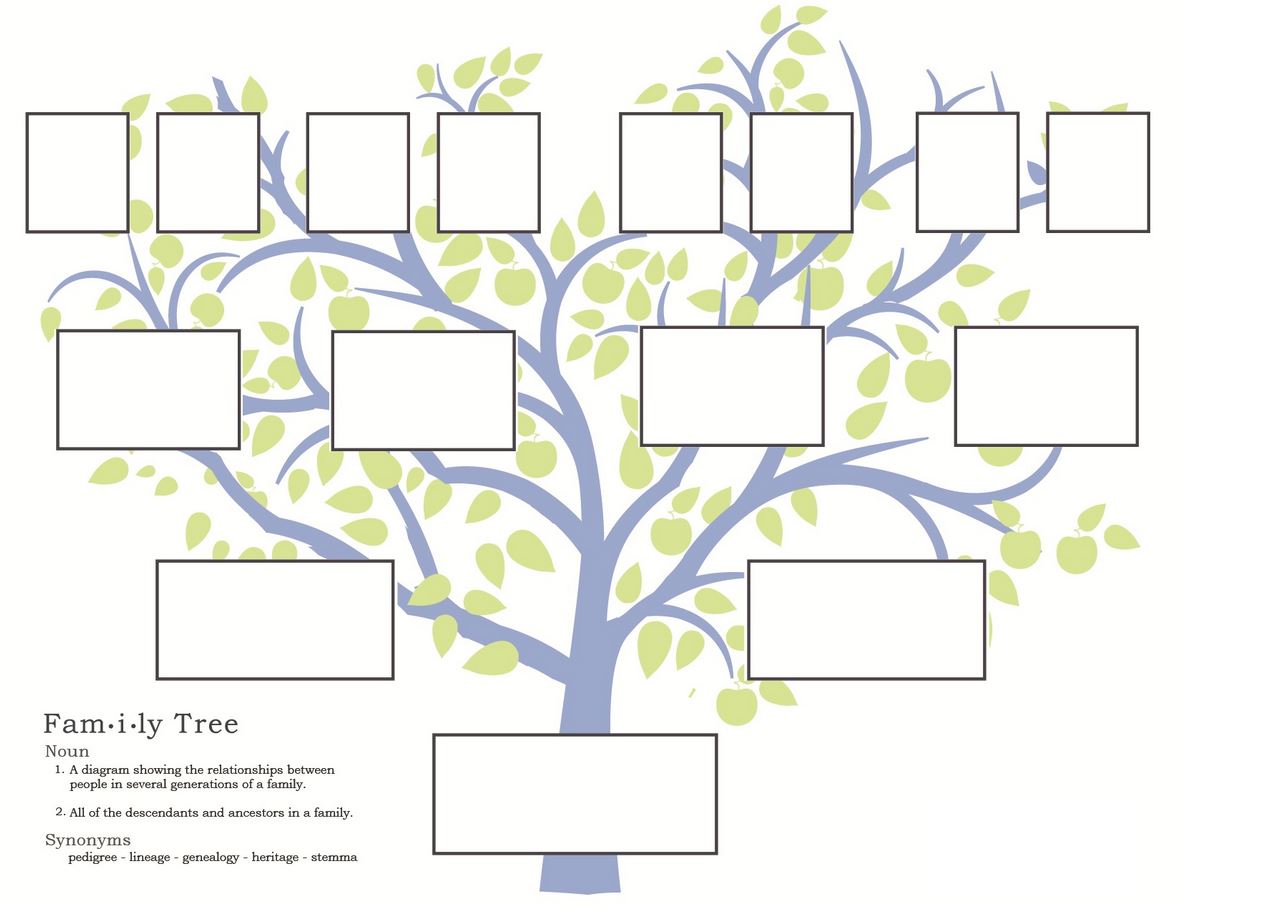 Create Family Tree Template from shopfreshboutique.com