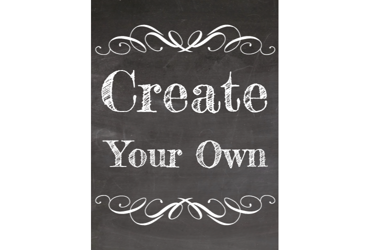 Create A Printable Sign | shop fresh