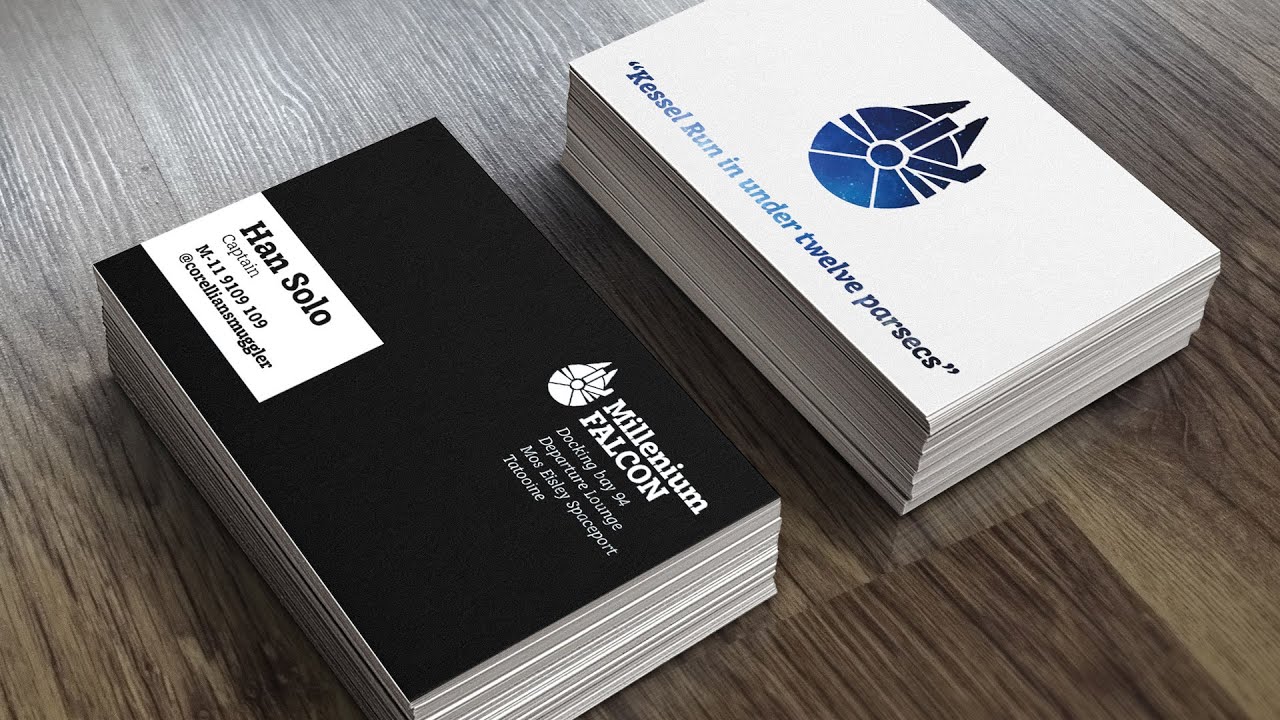How To Create a Print Ready Business Card Design   YouTube