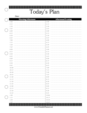 Printable Planners