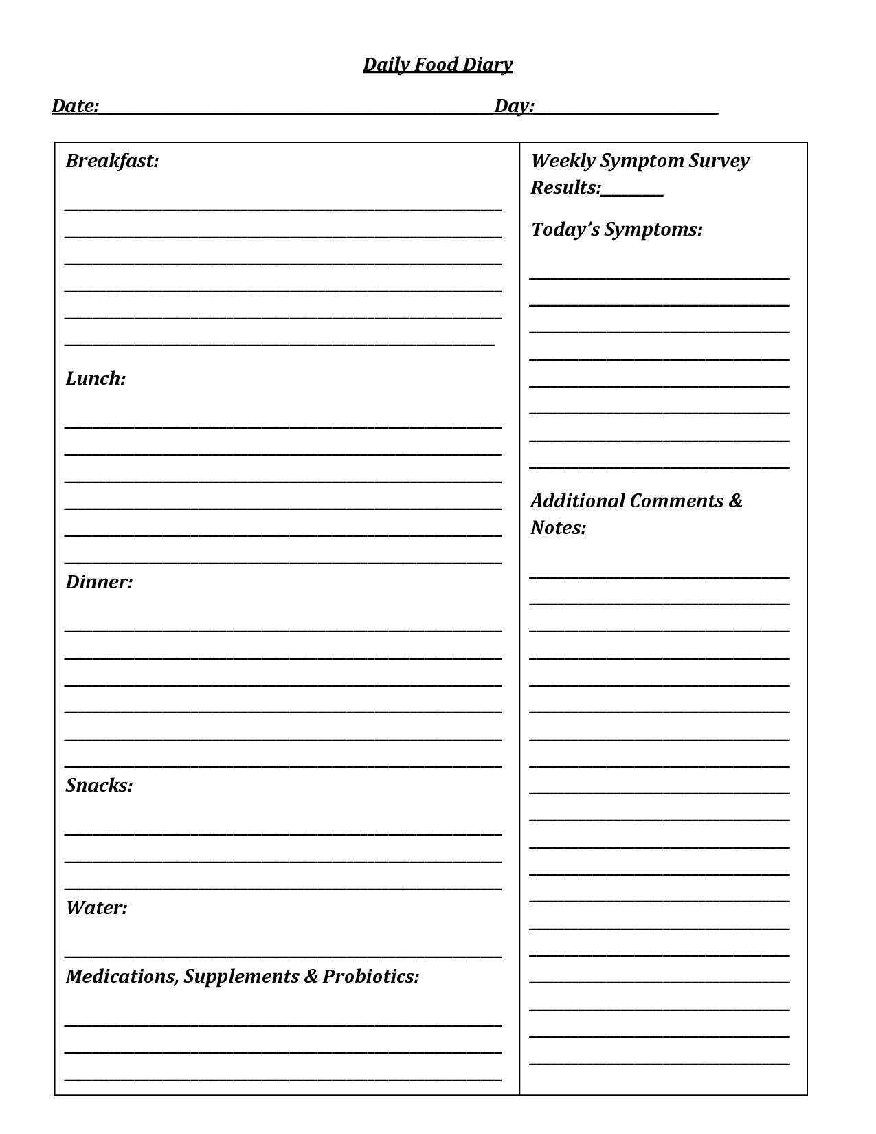 Printable Journal Pages Pdf