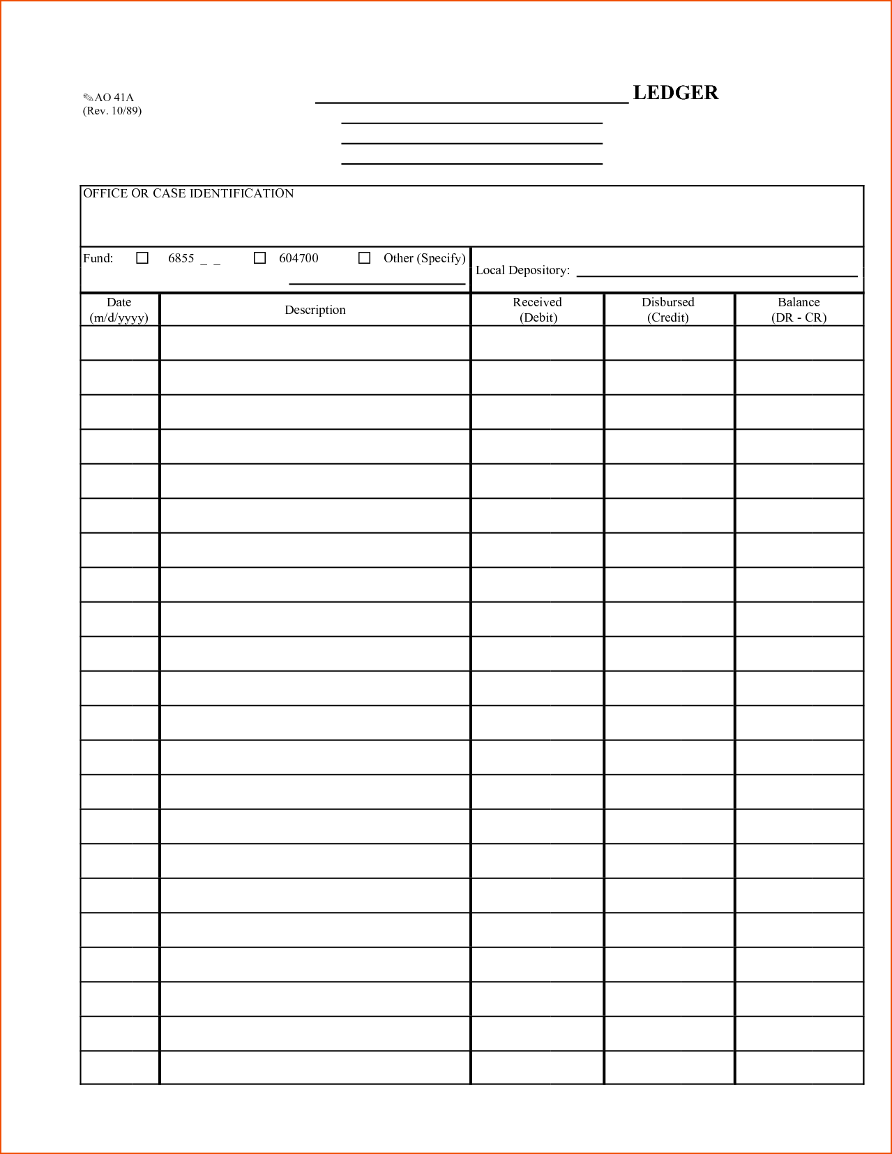 Free Printable Daily Expense Ledger and February Finance Goals 