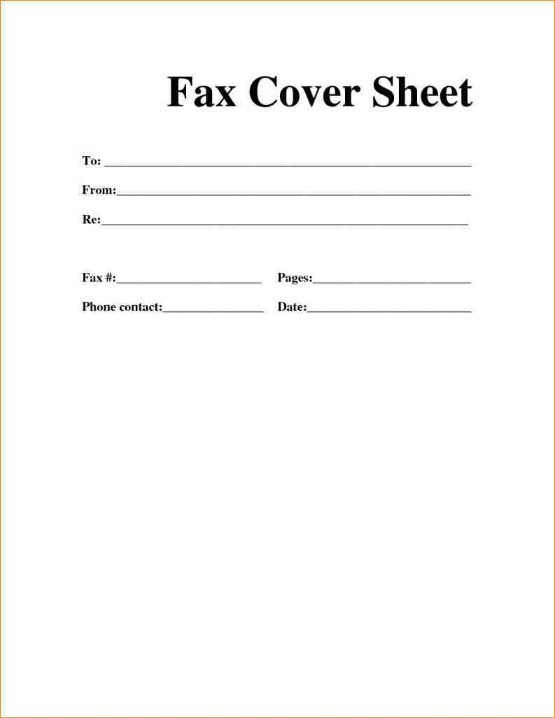 printable blank fax cover sheet   zrom.tk