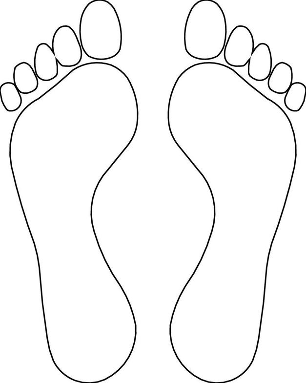 Printable Foot Template