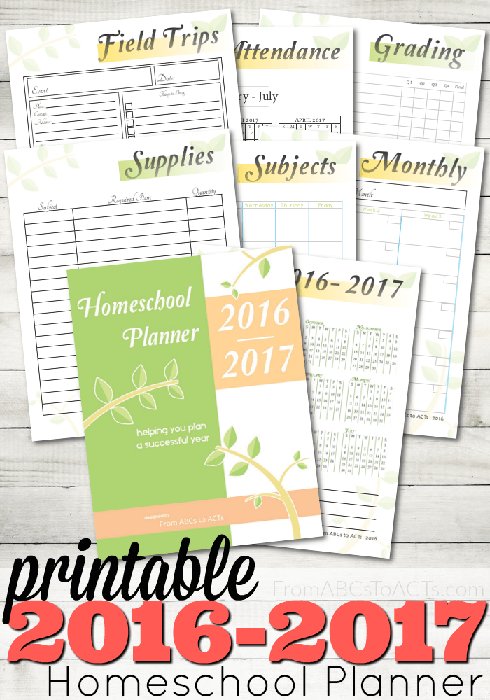Free Printable Planner 2017 | Skakun Media
