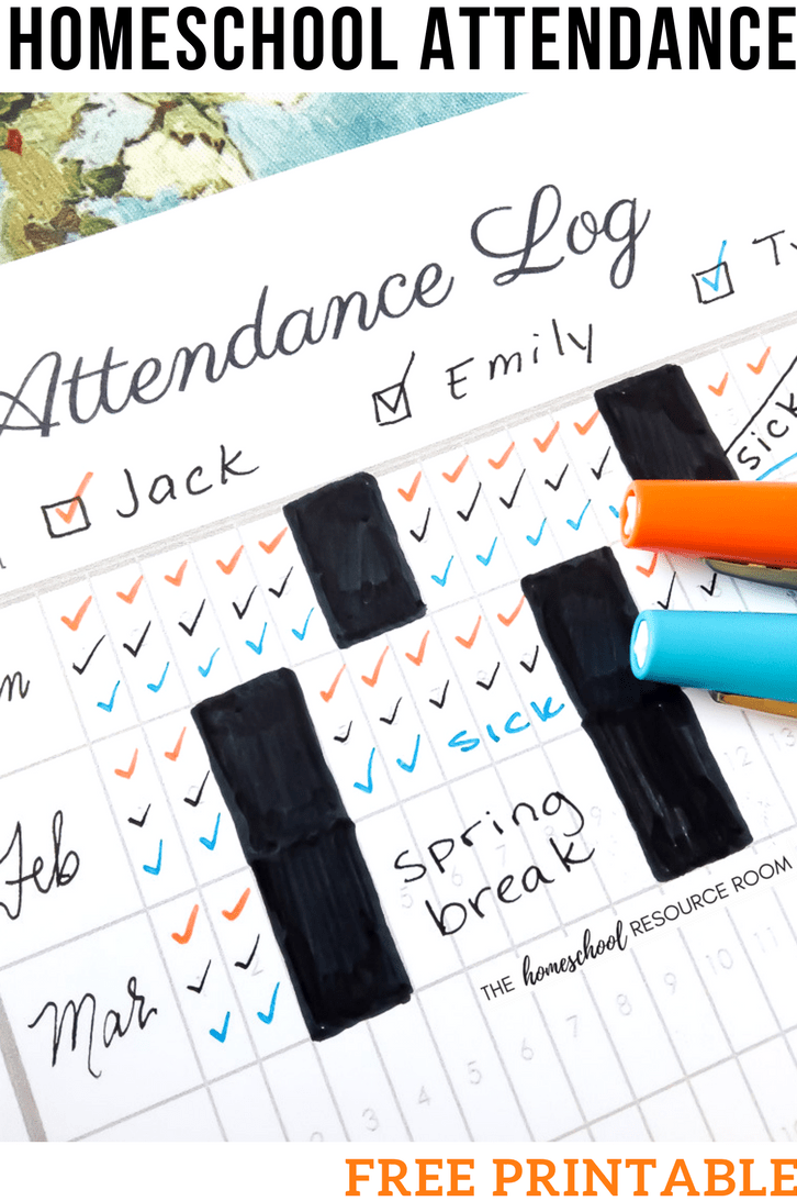 Free Printable Attendance Sheets