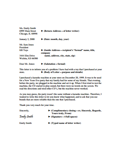 Business Letter Template: Free Download, Create, Fill, Print 