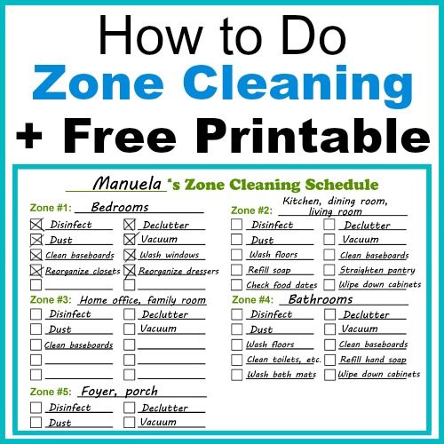The Best Free Printable Cleaning Checklists   Sarah Titus
