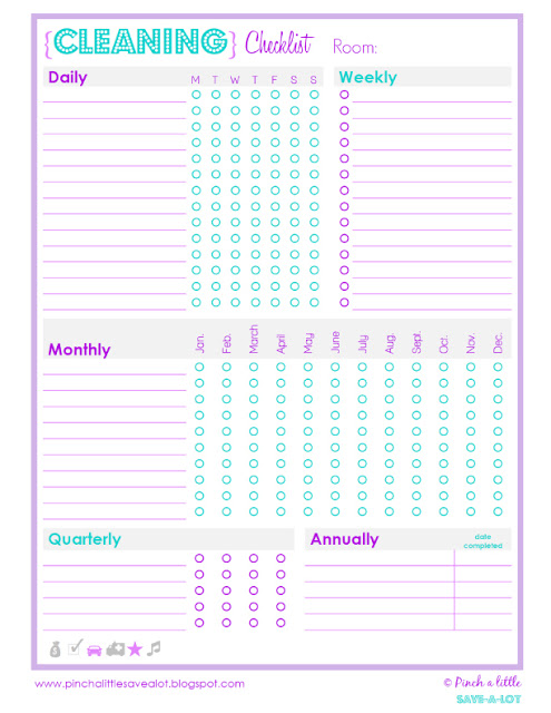 Simply Clean Cleaning Routine at a Glance Free Printable   Clean Mama