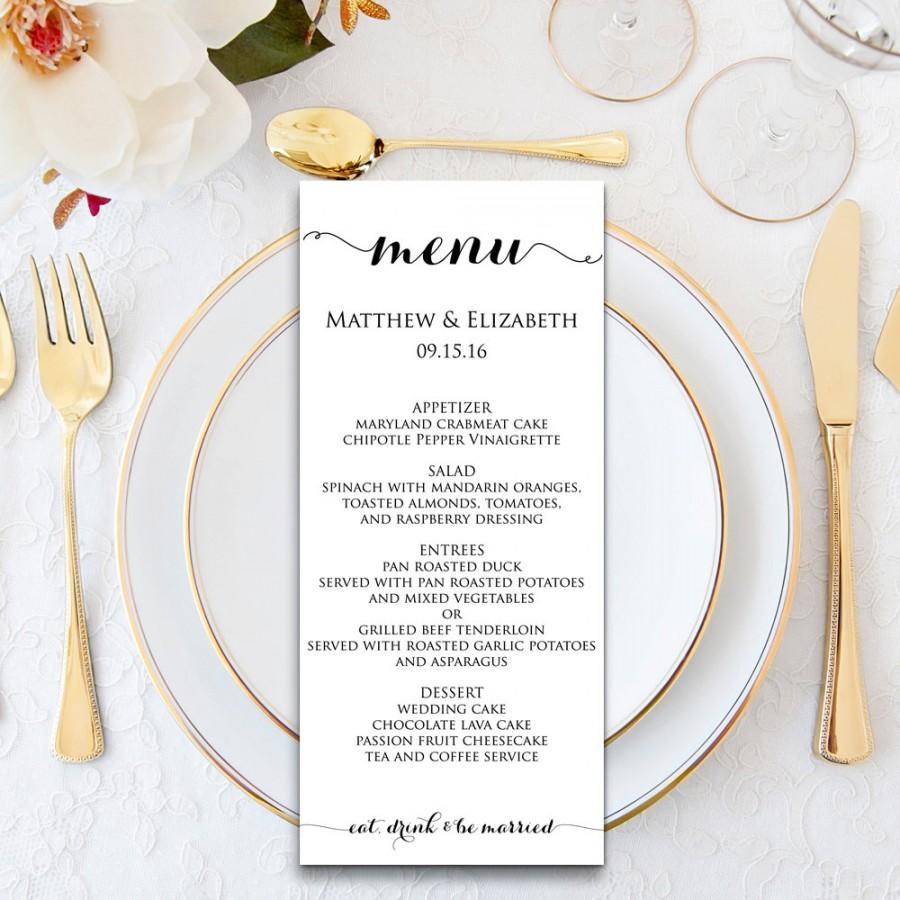 Dinner Menu Templates Free Filename | infoe link