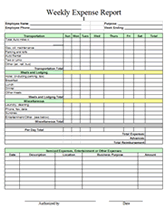 Expense Report Form | Free Expense Report Form Templates