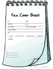 Basic Fax Cover Sheet