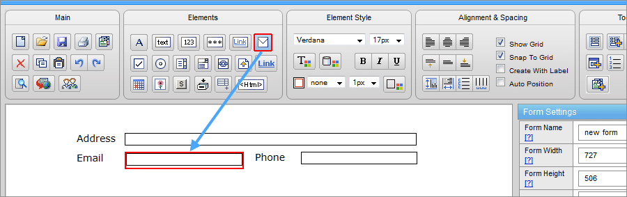 free fillable form creator