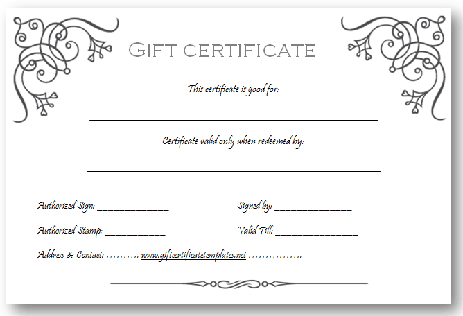 Free Printable Gift Certificate Templates Word 6   laurapo dol nick
