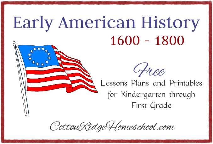 Early American History ~ Timeline Folders and Poster with Free 