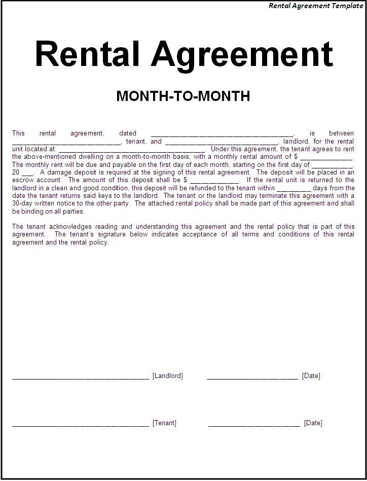 Free Printable Lease Agreement For Renting A Room Shop Fresh