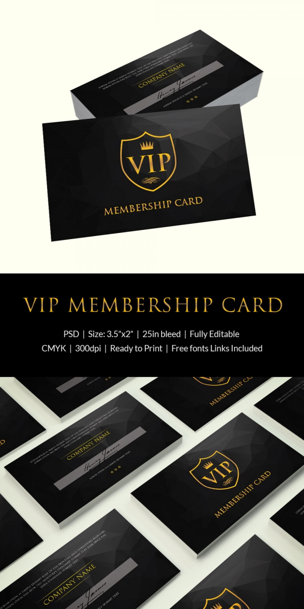 35+ Membership Card Designs & Templates | Free & Premium Templates