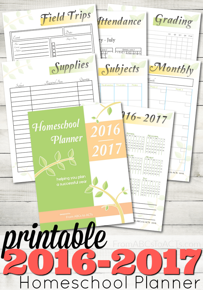 Printable 2017 Planner!   Sweet Anne Designs