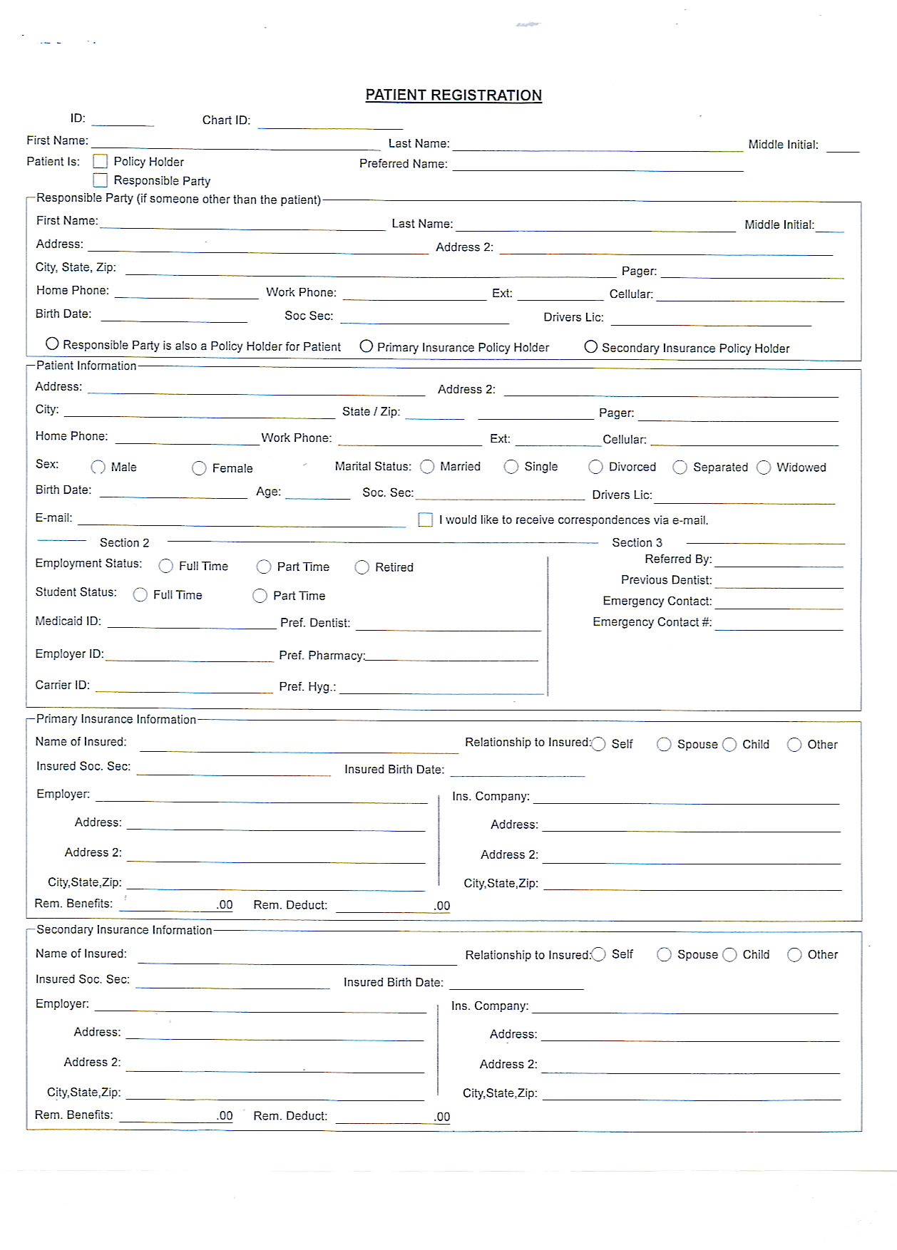Free Printable Registration Forms Shop Fresh
