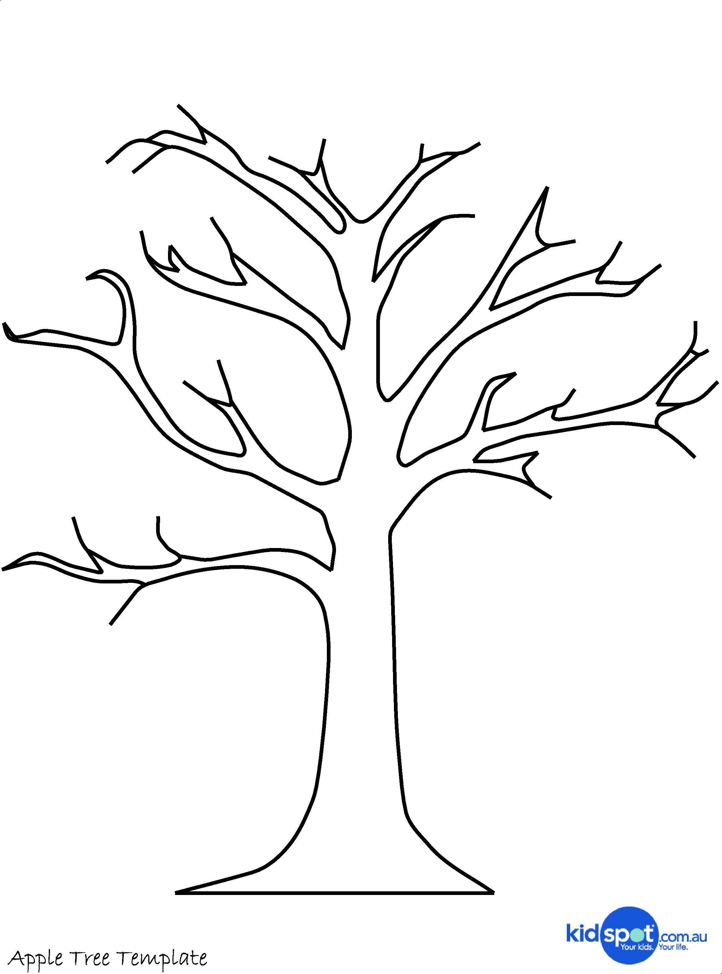 Free Stencil Of A Tree Outline, Download Free Clip Art, Free Clip 