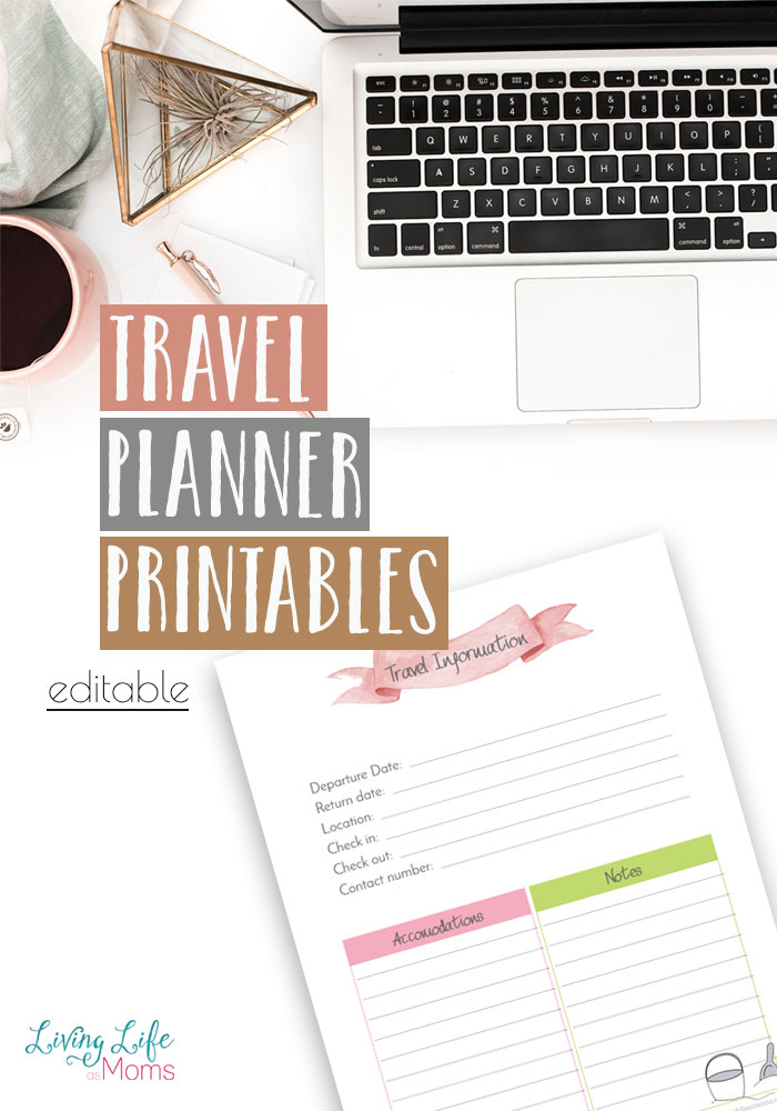 FREE Printable Travel Planner