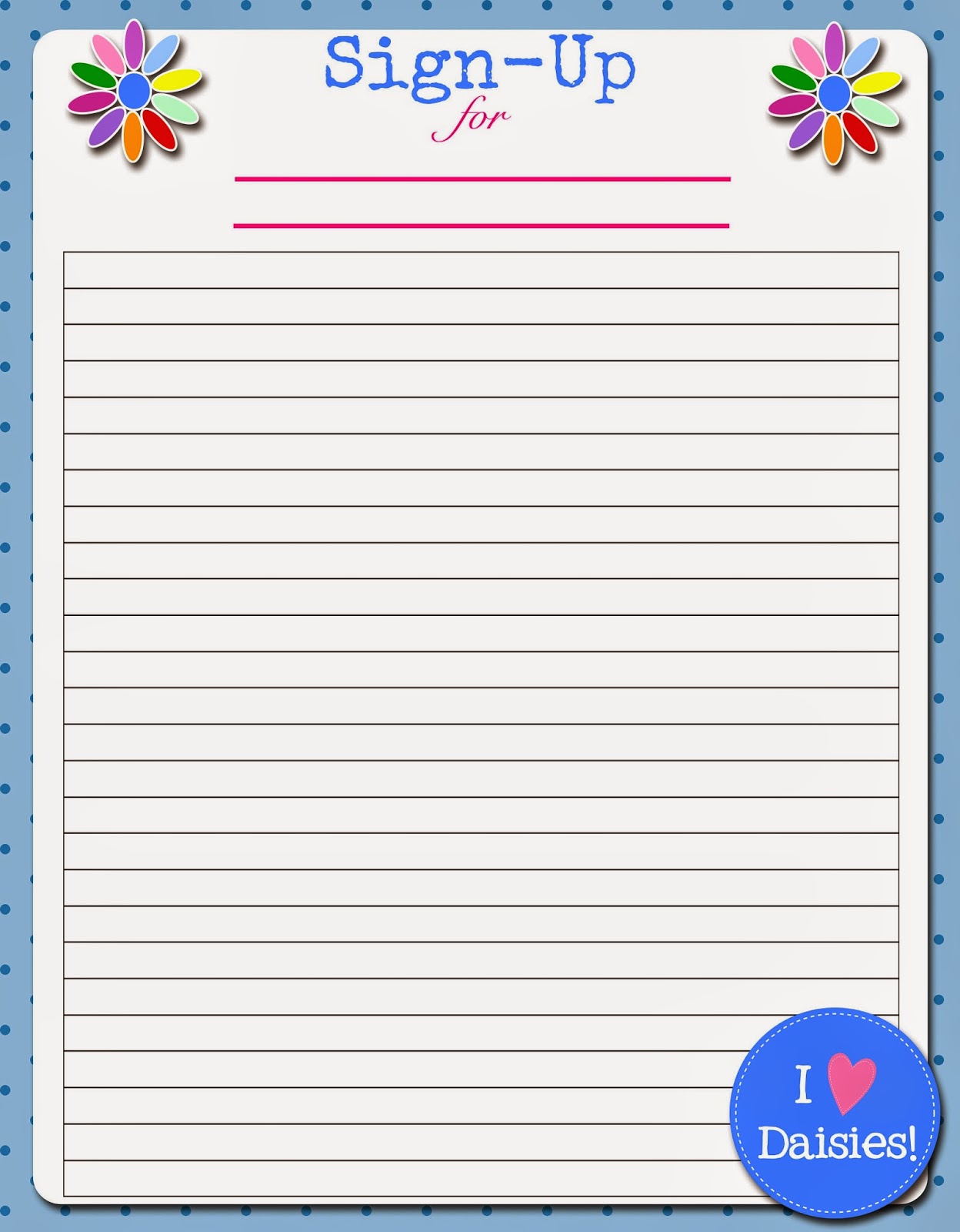 Sign Up Sheet Template   When employing a template, all you will 