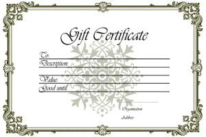 printable blank gift certificates   zrom.tk