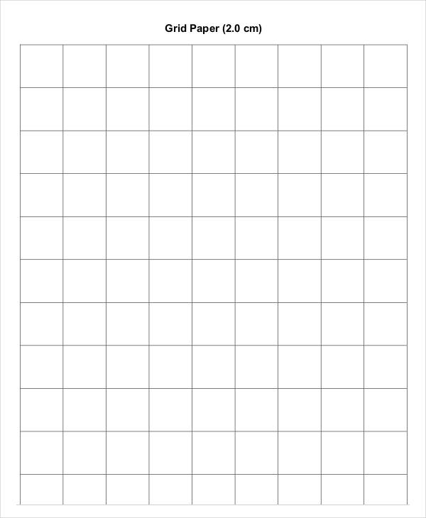 Free Printable Grid Paper | Six styles of quadrille paper.