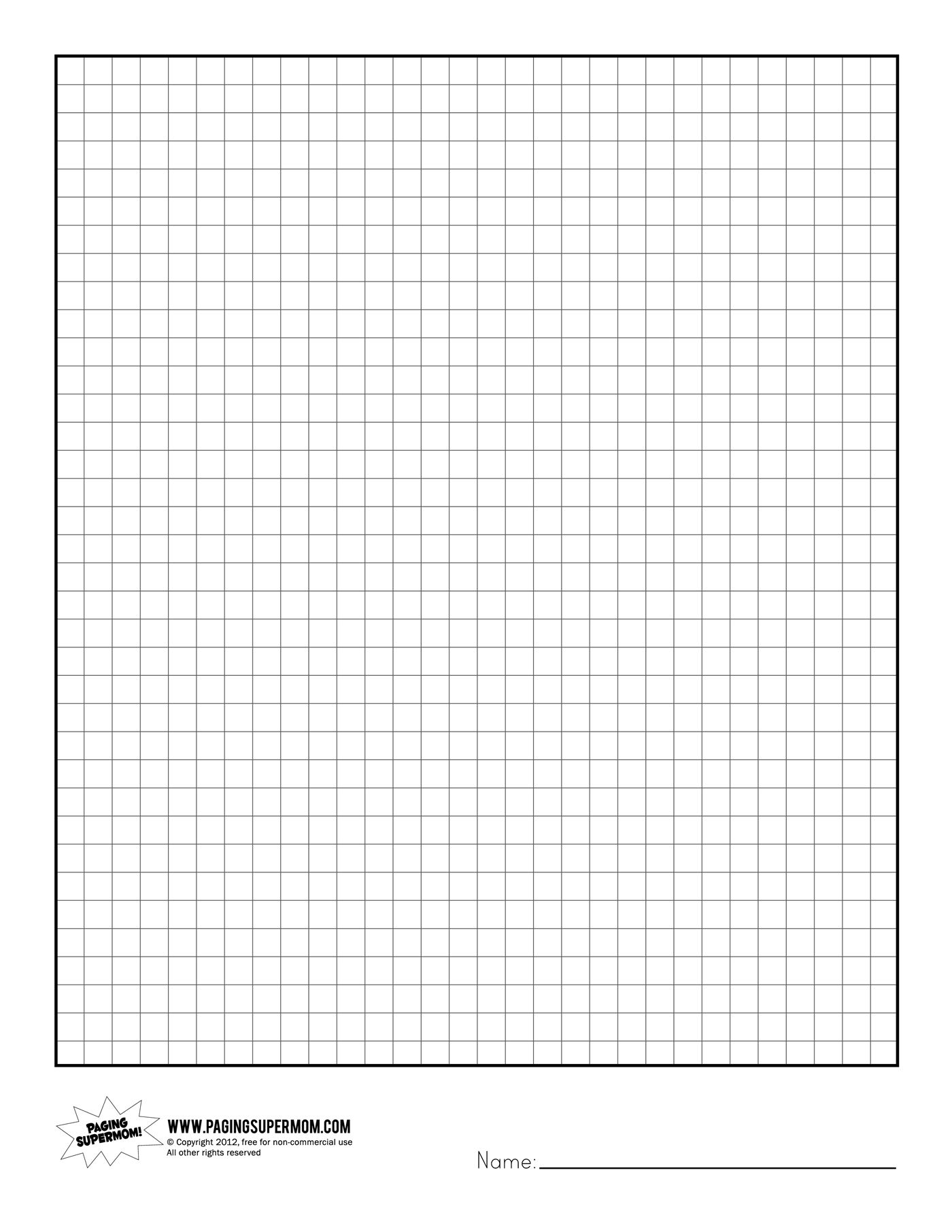 Gridded Paper Printable Shop Fresh