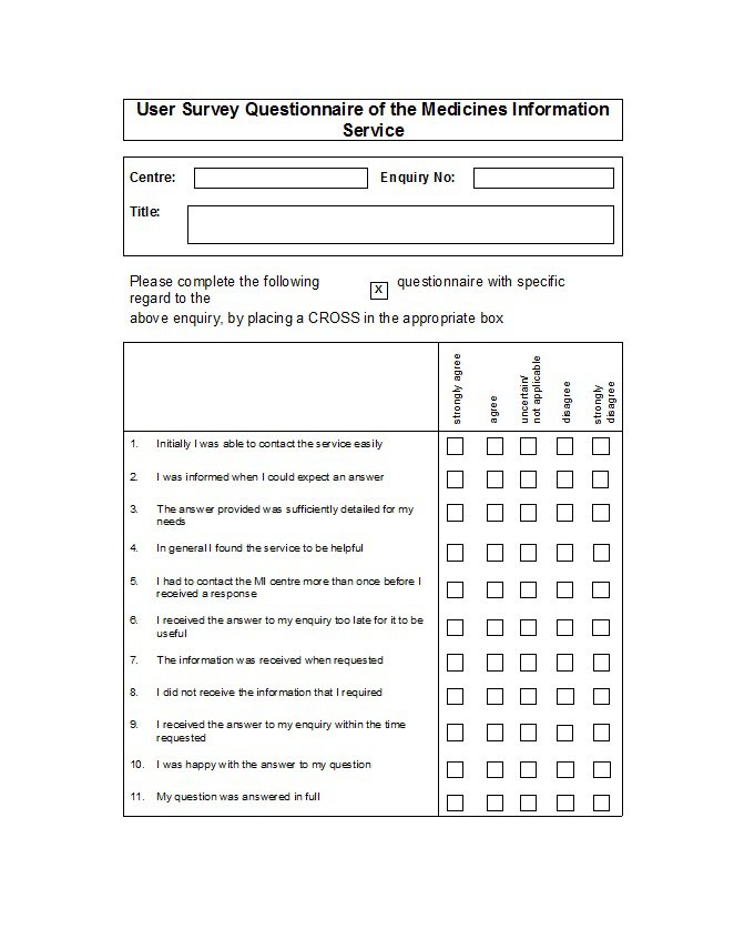 Create A Printable Survey