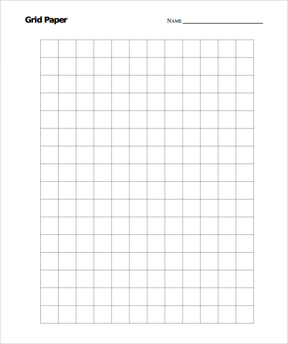 Large Graph Paper Template   9+ Free PDF Documents Download | Free 