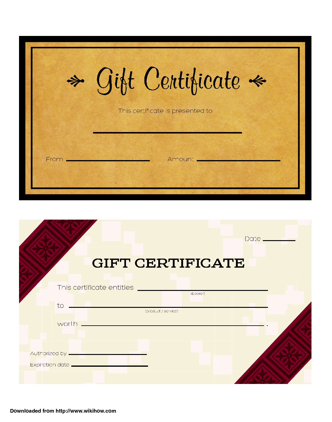 Gift Certificate Template Word Fresh Elegant Christmas Blank Gift 