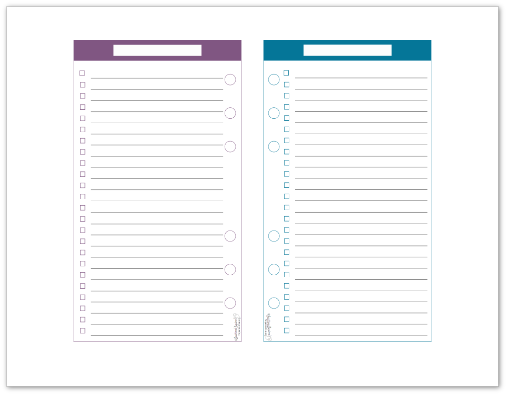 Organize Your To Do List with Master To Do List Printables