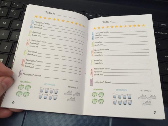 Nutrisystem Week 4 Check in: How I keep Track + A Free Printable 