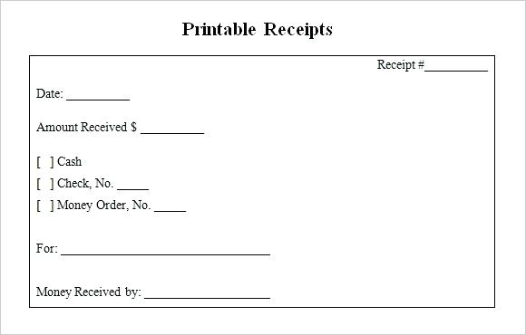 Receipt Print Out   Fill Online, Printable, Fillable, Blank 