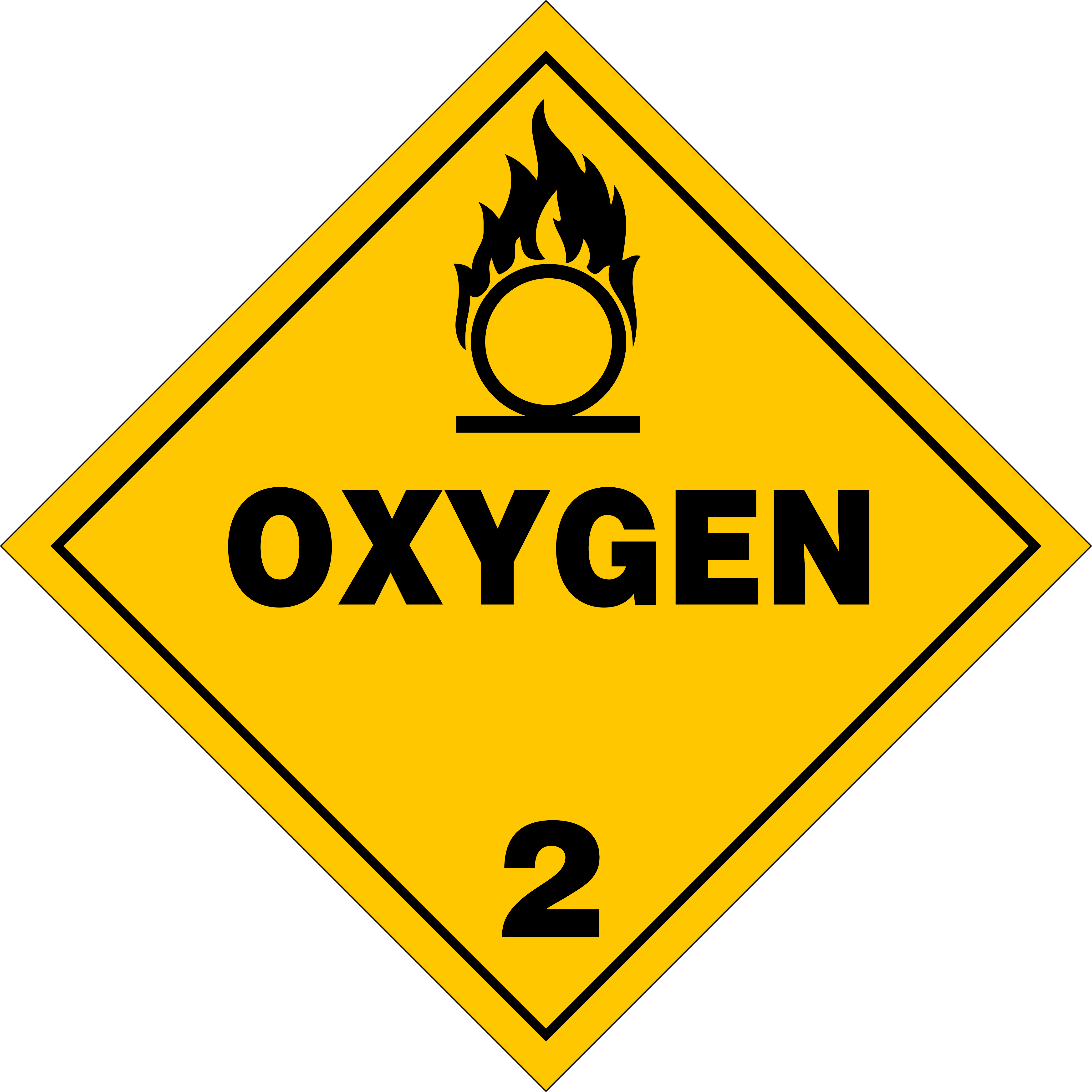 Oxygen Sign Printable Shop Fresh
