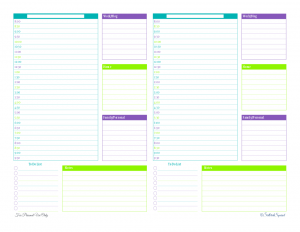 Personal Planner   Free Printables