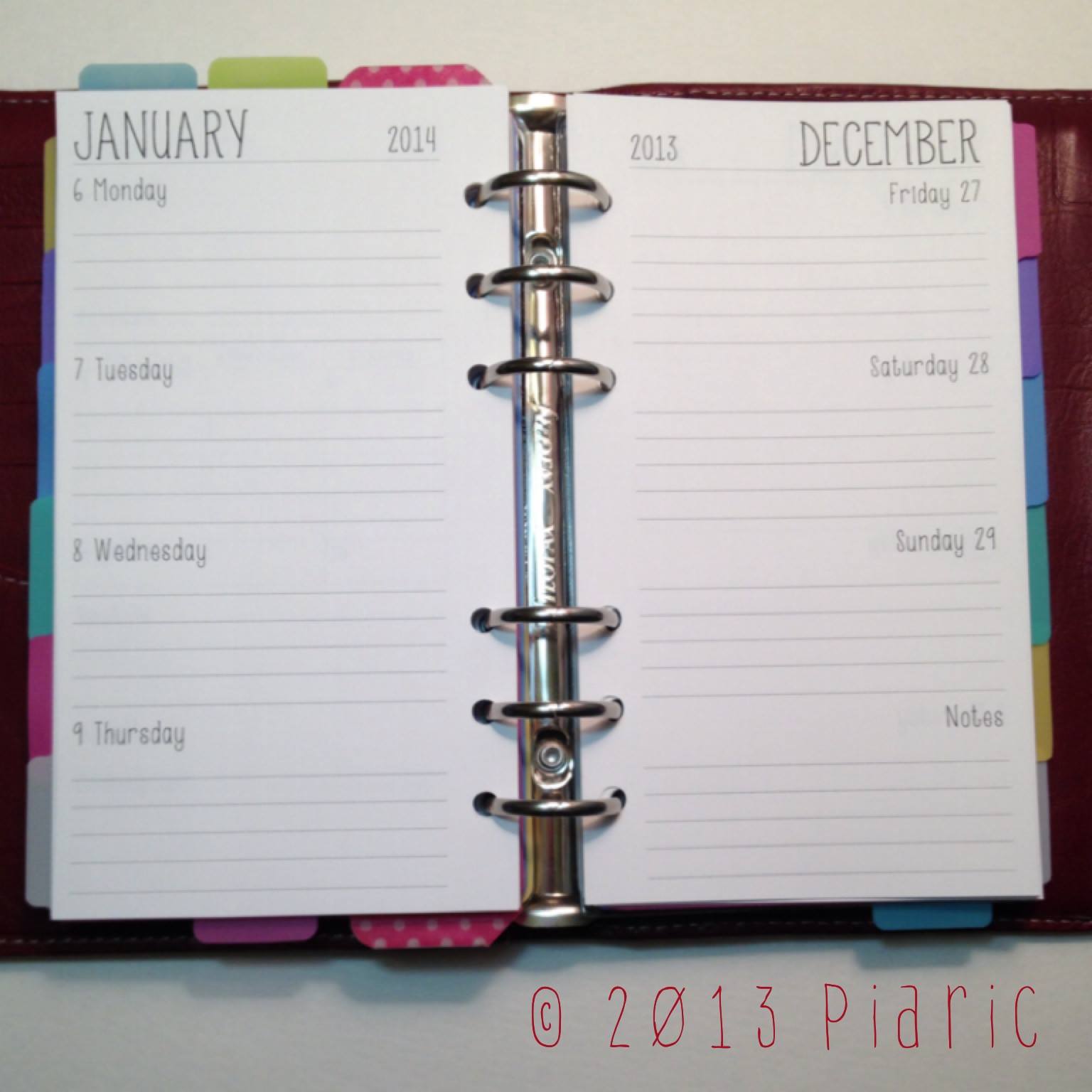 Free Printable Planner Inserts for Franklin Covey/Filofax – This 