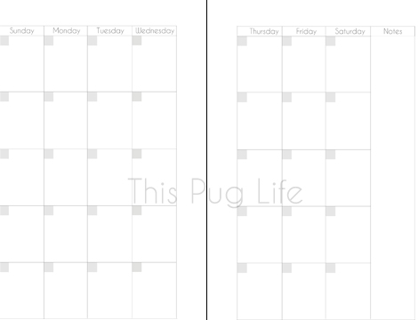 Printable Planners