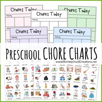 Preschool Chore Charts