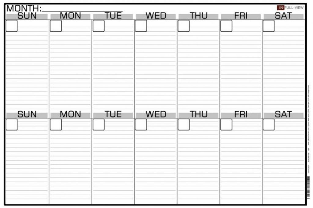 Free Printable 2 Week Calendar Template