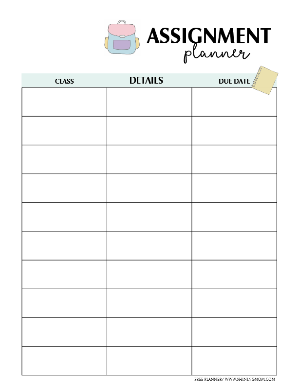 Free Printables! | School | Pinterest | School, College and Student