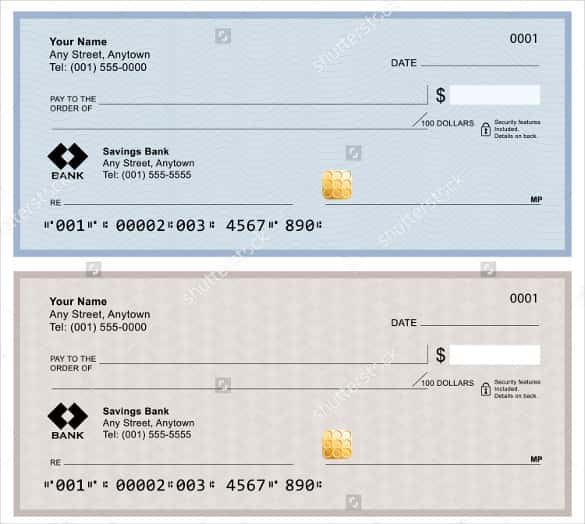 24+ Blank Check Template   DOC, PSD, PDF & Vector Formats | Free 