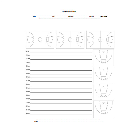 Basketball Practice Plan Template   3 Free Word, Pdf, Excel 