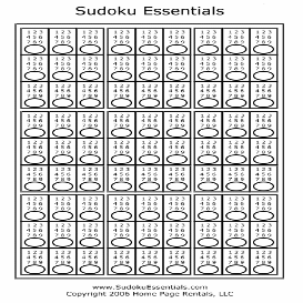 Blank Sudoku Grid for Download and Printing   Puzzle Stream