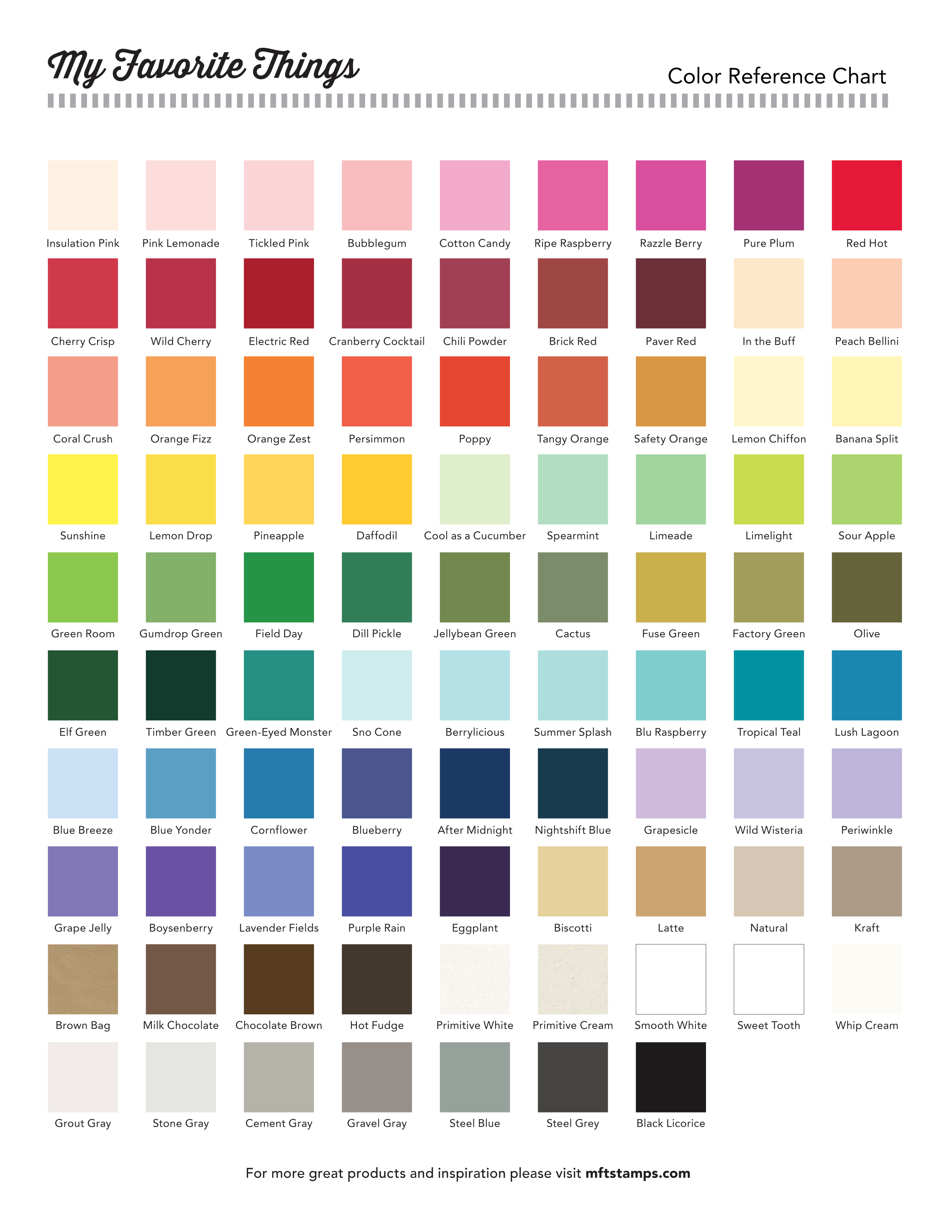 color charts   Erkal.jonathandedecker.com